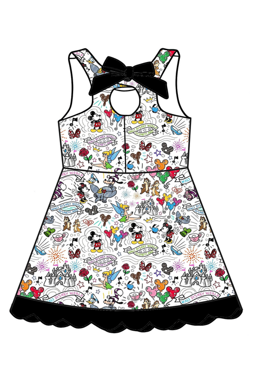 Sketch Friends ADULT Athletic Dress PREORDER SHIPPING LATE SEPTEMBER
