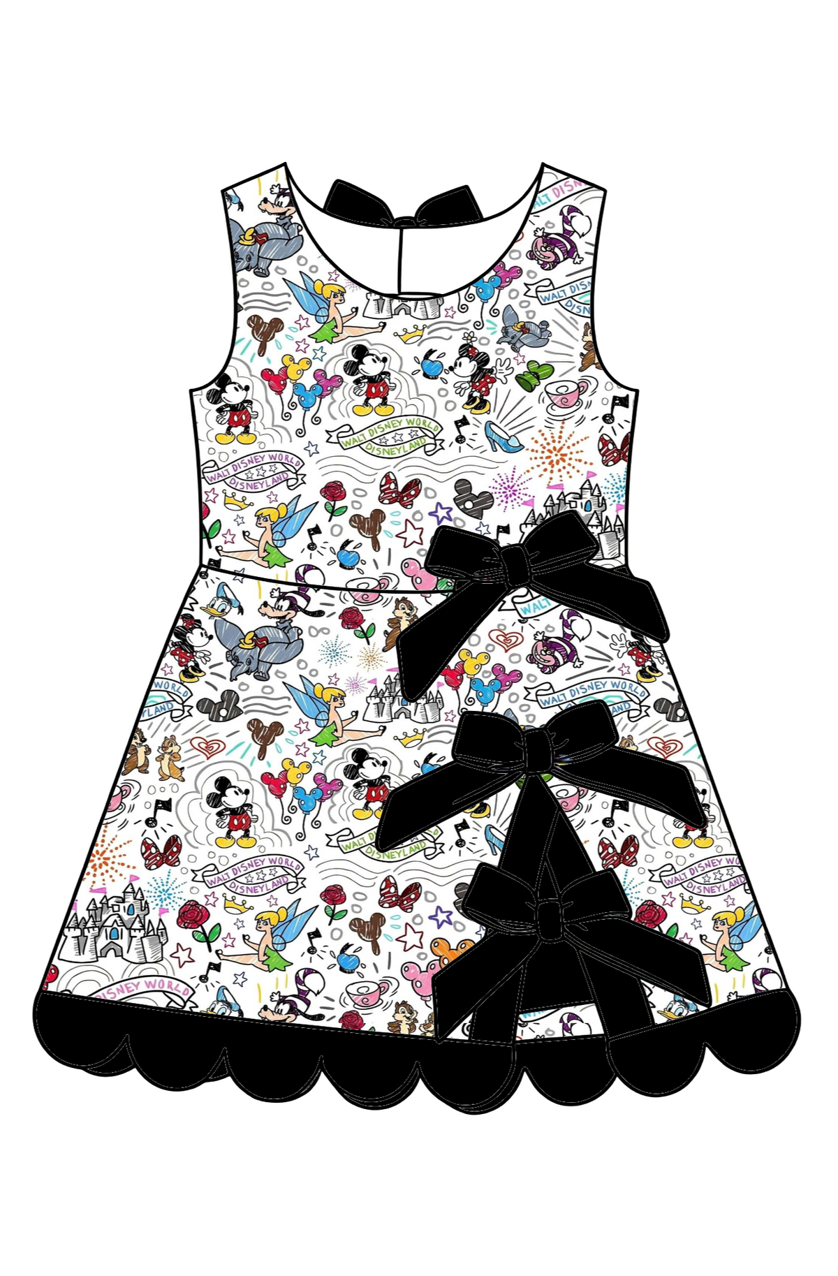 parks dress design Sketch Friends ADULT Athletic – Four Selene Navy Maxi Dress 4_14_eos_p25_final pink ruffle trim Size:7T kids